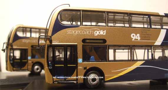 4mm scale diecast model buses and coaches