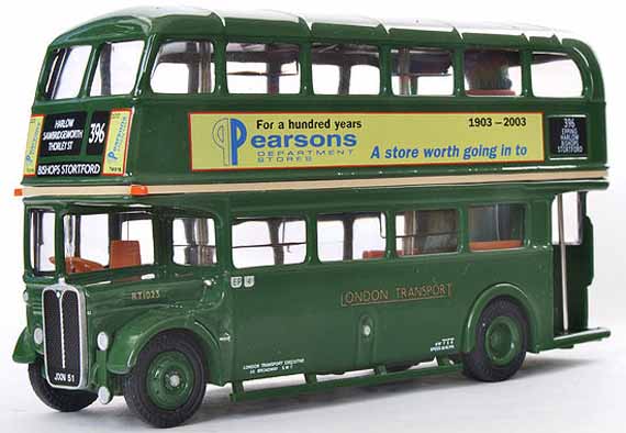 London Transport Country AEC Regent 3RT.