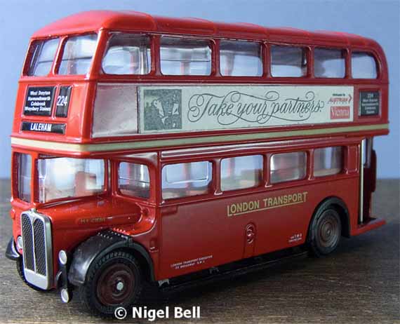 London Transport Central AEC Regent 3RT