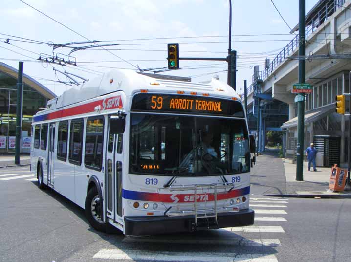 SEPTA New Flyer ER40LF 819