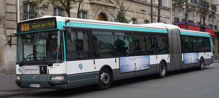 RATP | Articulated buses | SHOWBUS INTERNATIONAL BUS IMAGE GALLERY | France