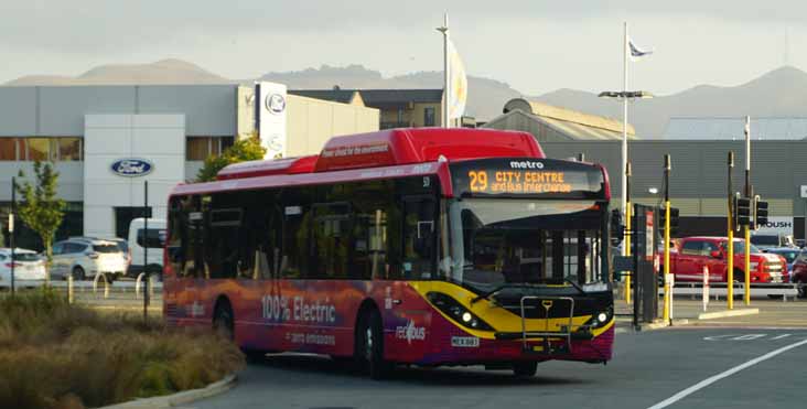 Red Bus | Christchurch | NEW ZEALAND BUS IMAGE GALLERY | SHOWBUS ...