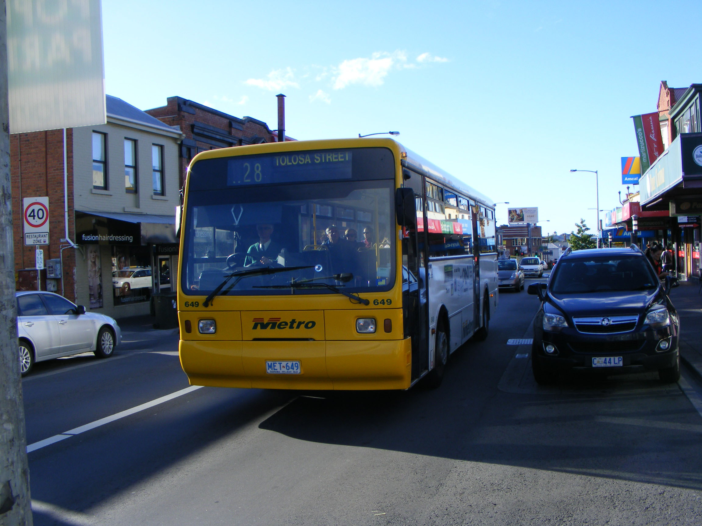 Metro Tasmania: #159, MET 159 (Scania N113CRB / Ansair Tas…