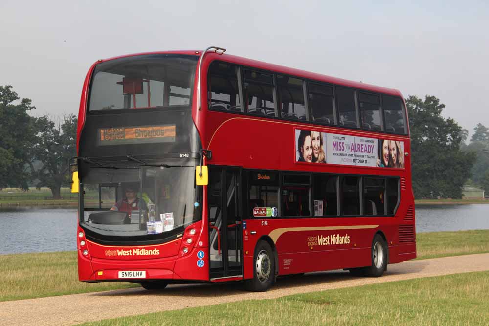 National Express West Midlands ADL Enviro400 MMC 6148