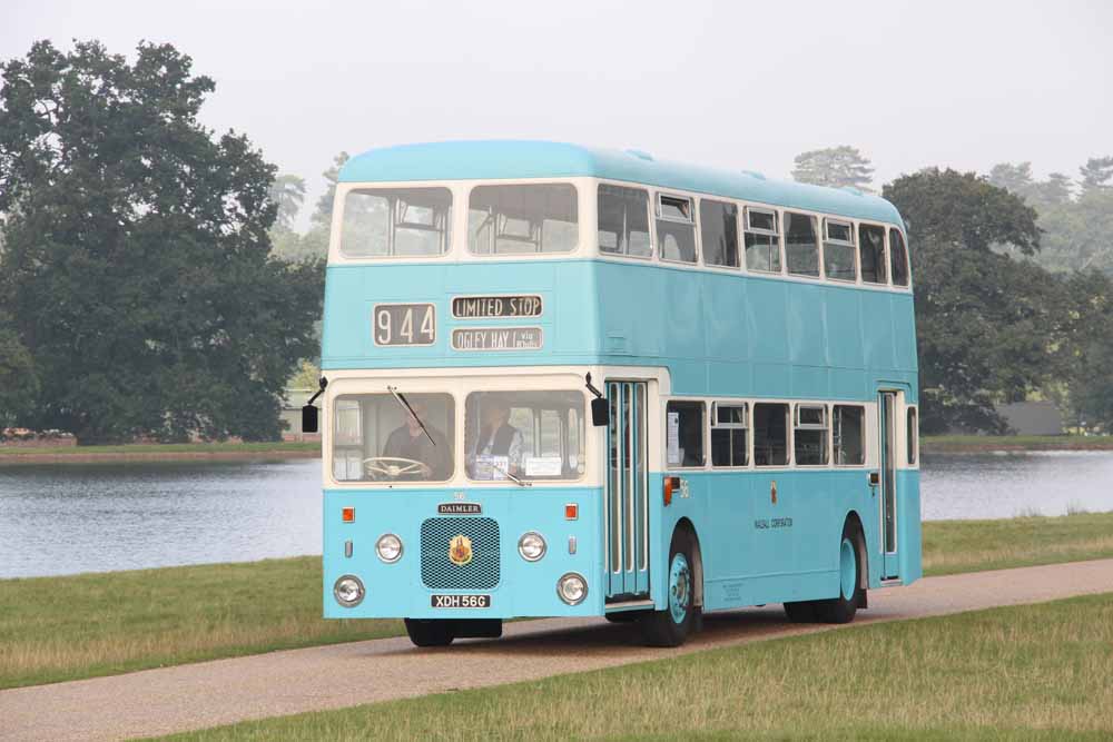 Walsall Corporation Daimler Fleetline Northern Counties 56