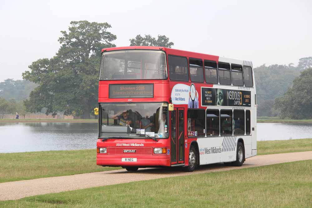 National Express West Midlands Optare Spectra 4001