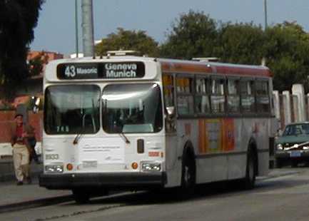 MUNI San Francisco | USA | SHOWBUS International BUS IMAGE GALLERY