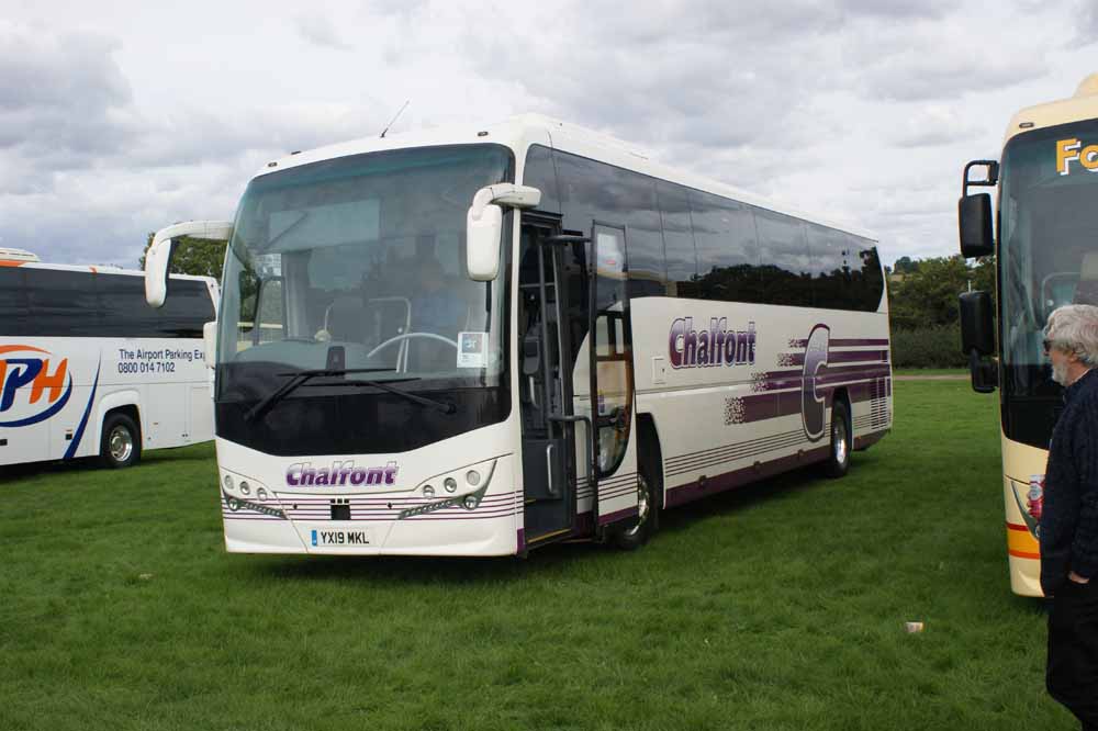 Chalfont Coaches Volvo B8R Plaxton Leopard YX19MKL