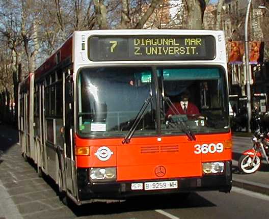 TMB Mercedes O405G artic HISPANO CARROCERA